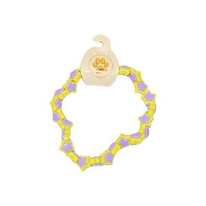 Mor/Sarı Yıldız Kolye S