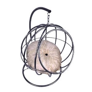 Mrd Lüx Ayaklı Kedi & Köpek Salıncak Gümüş