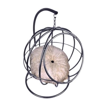 Mrd Lüx Ayaklı Kedi & Köpek Salıncak Gümüş