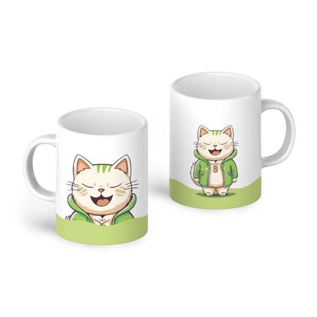 MYCAT KEDİ FİGÜRLÜ KUPA BARDAK NO 3