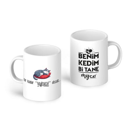 MYCAT KEDİ FİGÜRLÜ KUPA BARDAK NO 5