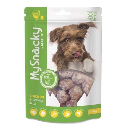 My Snacky Chicken & Rawhide Balls Köpek Ödülü 160GR Brsp-19012615 