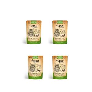 Kuzu Etli Pouch Yaş Mama 85gr 4054 (4'lü)