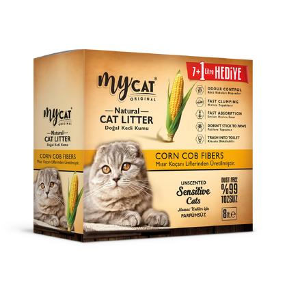 Mycat Mısır Koçanı Kedi Kumu