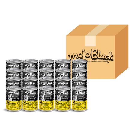 MYCAT MOJO BLACK NO :3  TAHILSIZ 400GR TAVUK ETLİ YETİŞKİN KEDİ KONSERVESİ   24'LÜ