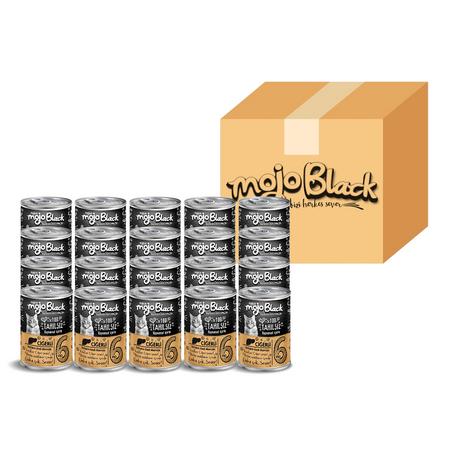 MYCAT MOJO BLACK NO :6  TAHILSIZ 400GR GURME YETİŞKİN KEDİ KONSERVESİ   24'LÜ