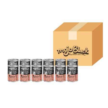 Mycat Mojo Black No:1 Tahılsız (400gr) Tavuk Etli Yavru Kedi Konservesi 12'li