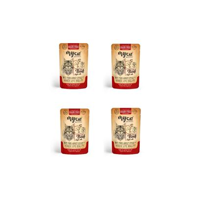 Sığır Etli Pouch Yaş Mama 85gr 4030 (4'lü)