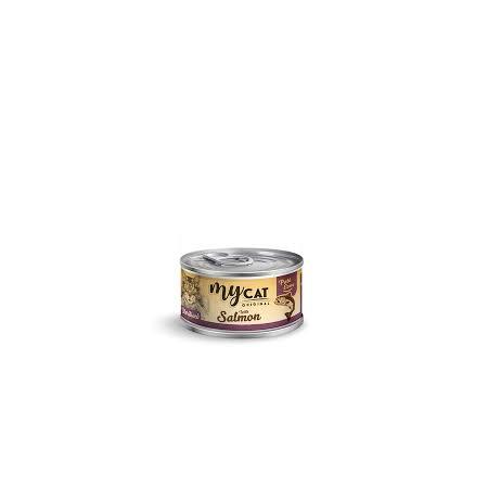 Mycat Somonlu Kısır Kedi Konservesi 80gr Pate
