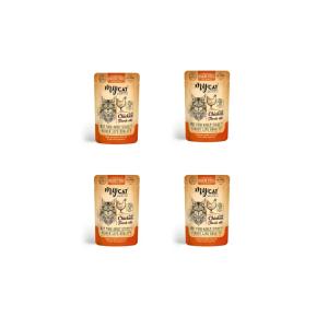 Tavuk Etli Pouch Yaş Mama 85gr 4016 (4'lü)