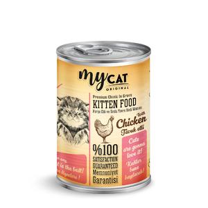 Tavuk Parça Etli Yavru Kedi Konservesi (400gr)