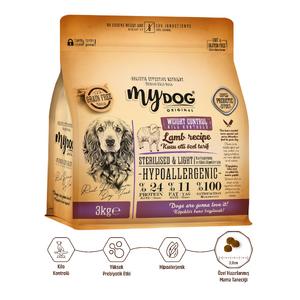 Az Tahıllı Kuzu Etli Diyet & Kısır Köpek Maması 3kg