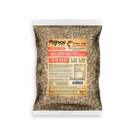 Mydog Az Tahıllı Somon Balıklı Küçük Taneli Küçük Irk Köpek Maması 1kg