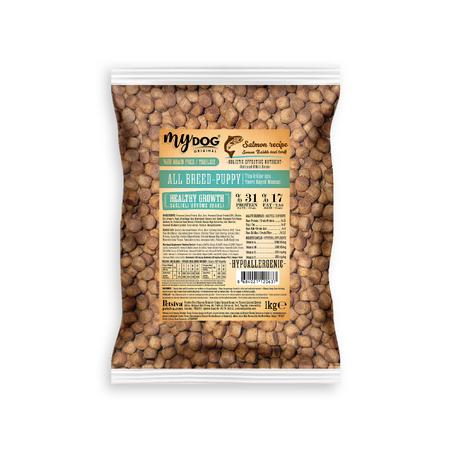 Mydog Az Tahıllı Somon Balıklı Yavru Köpek Maması 1kg