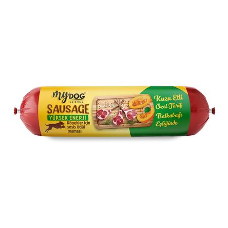 MYDOG KUZU ETLİ & BALKABAKLI ÖDÜL SOSİSİ (90GR)