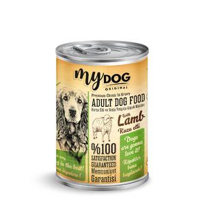 Kuzu Parça Etli Yetişkin Köpek Konservesi (400gr)