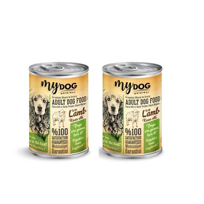 Kuzu Parça Etli Yetişkin Köpek Konservesi (400gr) (2'li