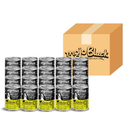 MYDOG MOJO BLACK NO :9 TAHILSIZ 400GR KUZU ETLİ YETİŞKİN KÖPEK KONSERVESİ  24'LÜ