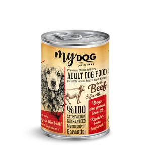 Sığır Parça Etli Yetişkin Köpek Konservesi (400gr)