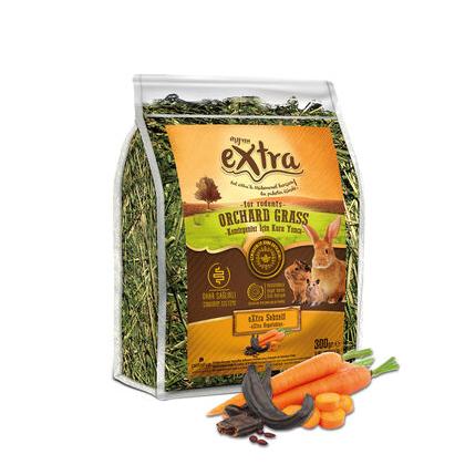 sebzeli keçi boynuzu ve havuç'lu tavşan yoncası 300gr