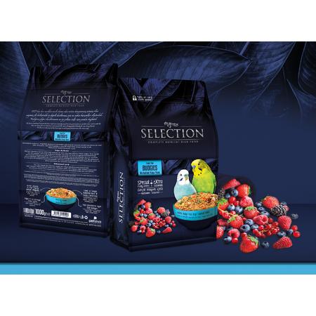 myyem selection gerçek meyve parçalı muhabbet yemi 1kg 