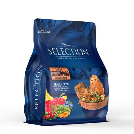 Myyem Selection Kuru Sebze ve Meyve Takviyeli Guinepig Yemi 1kg 