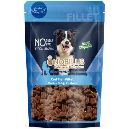 Nobilus Morina Balığı Fileto Köpek Ödülü 80gr