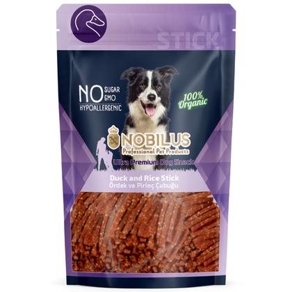 Nobilus Ördek ve Pirinçli Çubuk Köpek Ödül Maması 80 gr