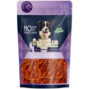 Nobilus Yumuşak Ördek Dilimleri Köpek Ödülü 80gr