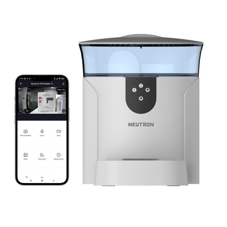 NTL- Akıllı Mama Kabı Wi-Fİ Destekli 7 Litre Smart Pet Feeder 