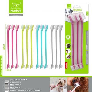 Nunbell Kedi Köpek Diş Fırçası 22cm 3lü has-1305