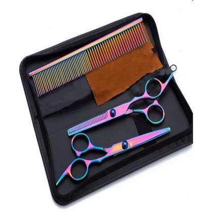 Nunbell Kedi Köpek Traş Makas Seti 3'lü has-4047