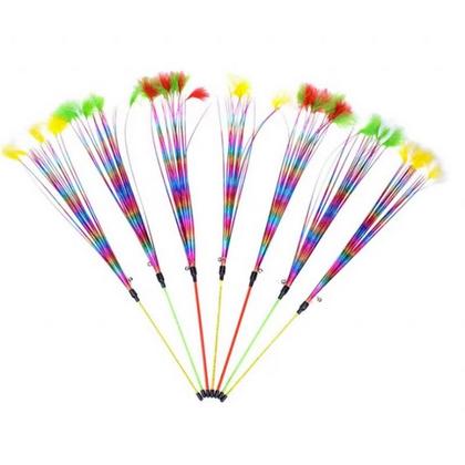 Nunbell Kedi Oltası Renkli Püsküller HAS-6110