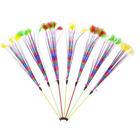 Nunbell Kedi Oltası Renkli Püsküller HAS-6110