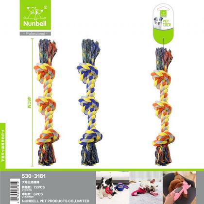 Nunbell Köpek Oyuncağı Kalın Stres İpi has-3181