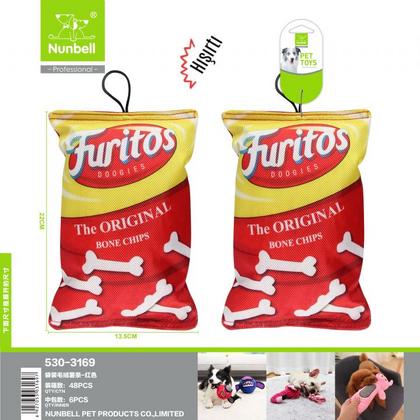 Nunbell Köpek Oyuncak Cips Paketi has-3169