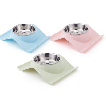Nunbell Melamin Çelik Mama Kabı Tekli has-8146