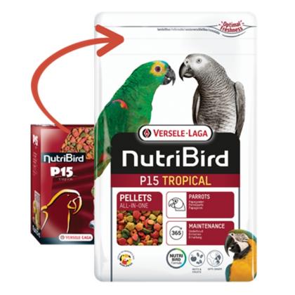 Nutrıbırd P15 Tropıcalpapağan Pelet Yem 1kg