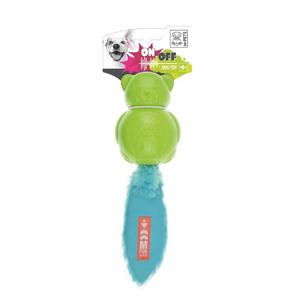 ON/OFF TEDDY KÖPEKLER İÇİN KAUÇUK OYUNCAK BLUE/GREEN BRSP-10631399 