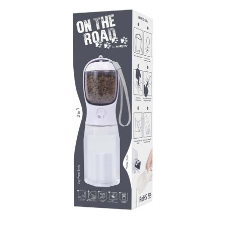 On The Road 3in1 Köpek Seyahat Suluğu 600 ML Beyaz Renk Brsp-10554999 