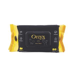 Onyx Limon Kokulu Kedi ve Köpekler İçin Temizleme Mendili 80'li Brsp-60106701