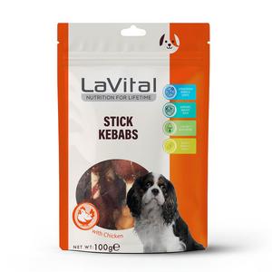 Ördek Eti Ve Tavuk Ciğerli Kebap Köpek Ödülü 100GR