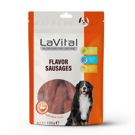 Ördek Etli Sosis Köpek Ödülü 100GR