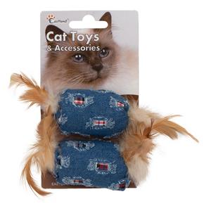 Öten Catnipli Tüylü Peluş Kedi Oyuncağı 6 520-551581