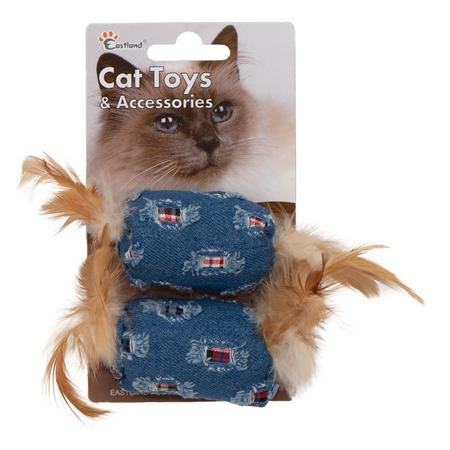 Öten Catnipli Tüylü Peluş Kedi Oyuncağı 6 520-551581