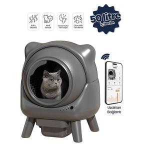 Otomatik Akıllı Kedi Tuvaleti