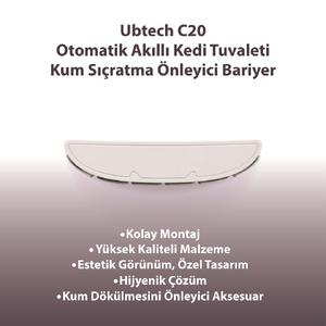 C20 Otomatik Akıllı Kedi Tuvaleti için Aparat/Buffle, Kum Sıçratma Önleyici