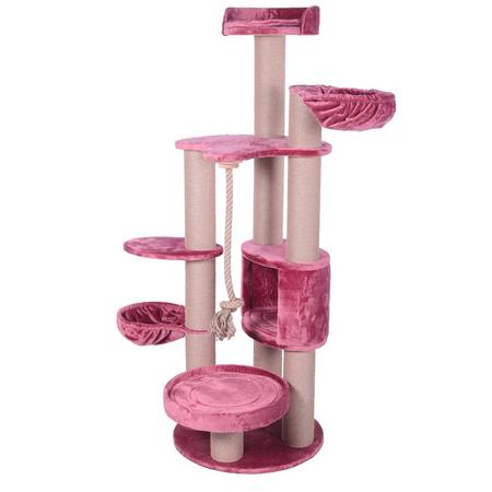 Paris Kedi Tırmalama  Pembe