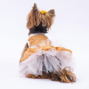 KAHVERENGİ PRİMAVERA ELBİSE  XL YPAW-24307