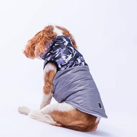paw-23118 gri diametro puf yelek 2XL beden